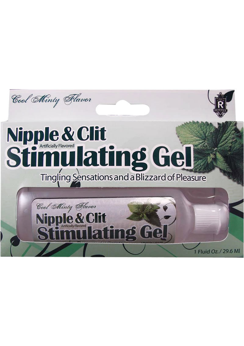 Nipple and Clit Stimulating Gel Cool Minty Flavor