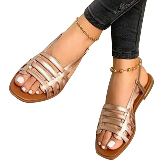 Women's Summer Hollow Beach Flat Sandals