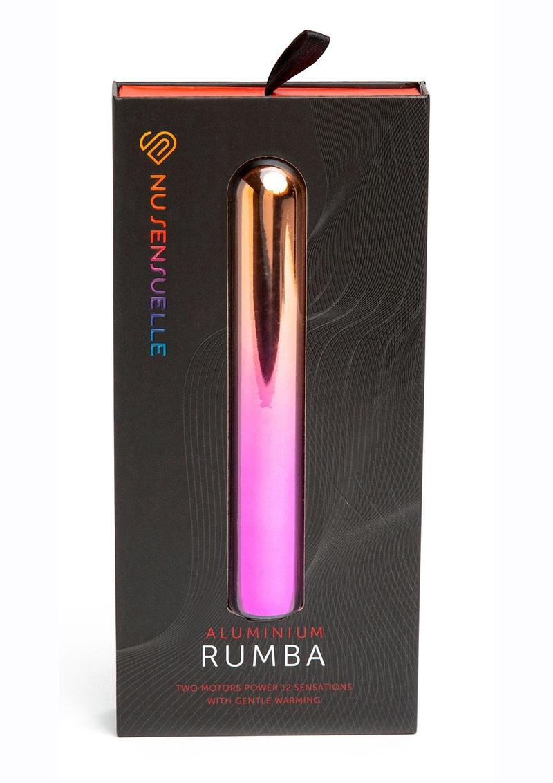 Rumba Aluminium  Rechargeable Warming Sensuelle Bullet