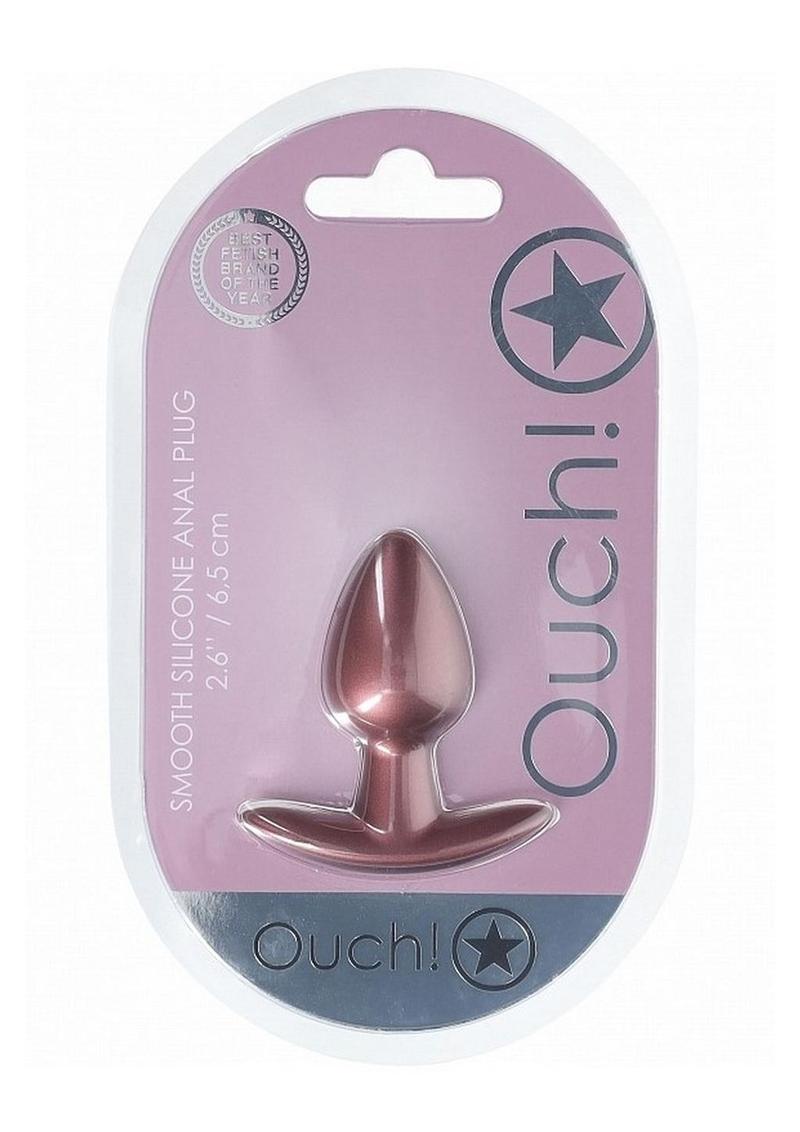Ouch! Small Smooth Silicone Anal Plug