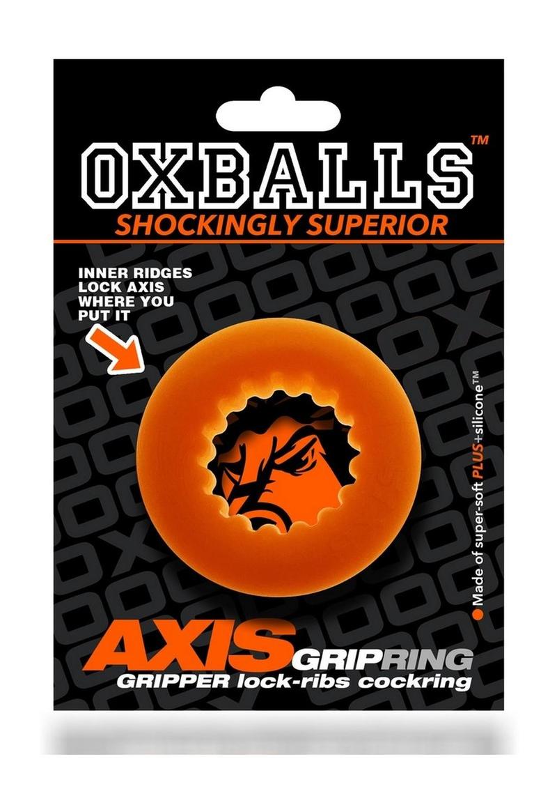 Oxballs Axis Gripper Lock Ribs Cock Ring