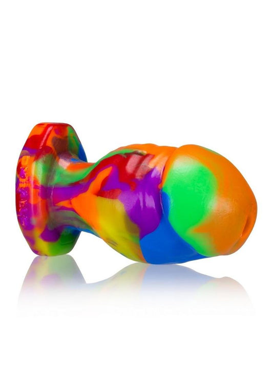 Oxballs Honcho 2 Silicone Anal Plug Rainbow