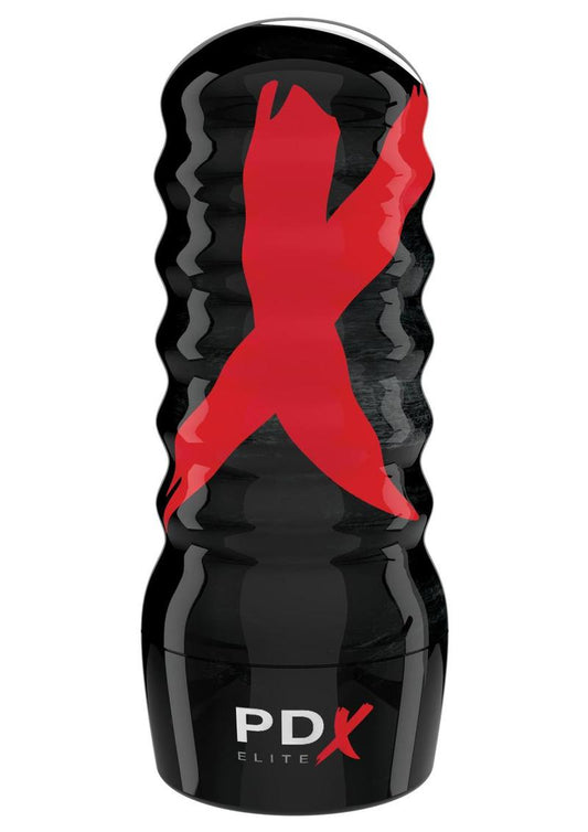 PDX Elite Air-Tight Oral Stroker With Realistic Suction And Lifelike Mouth