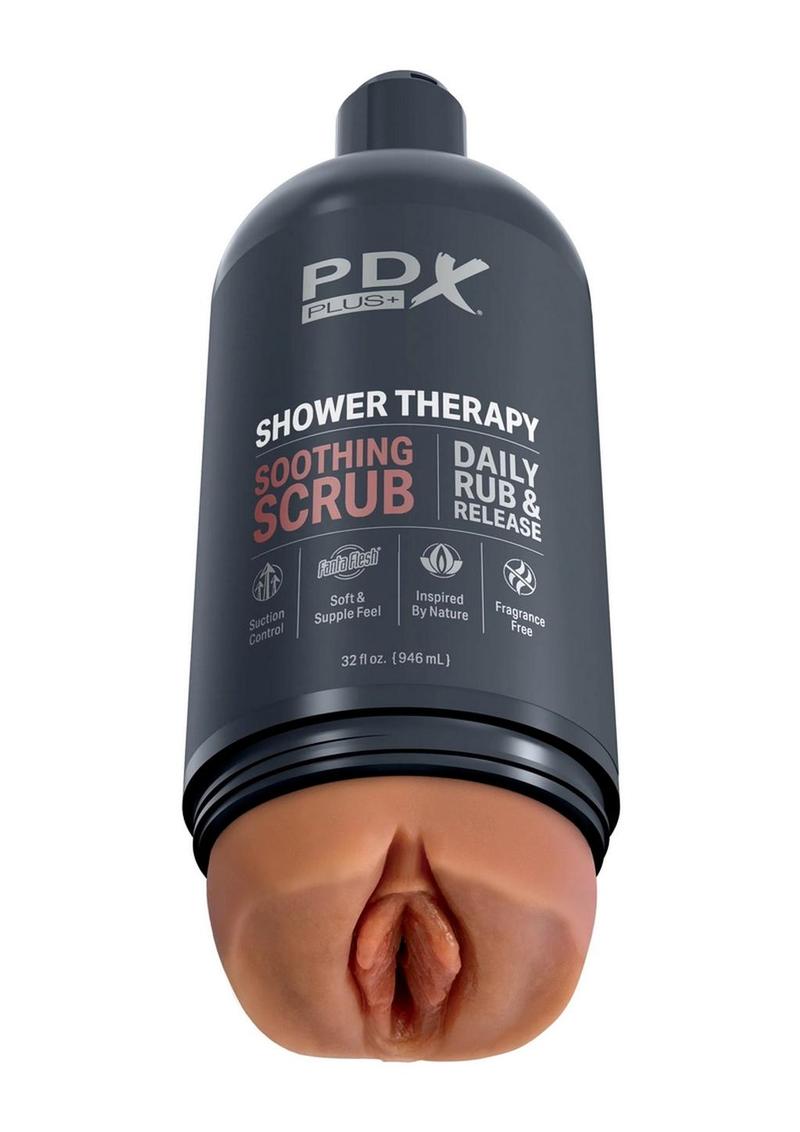 PDX Plus Shower Therapy Soothing Scrub Discreet Stroker