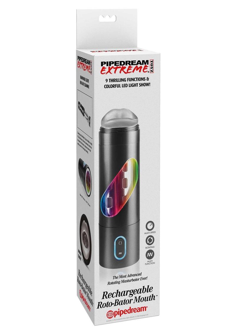 Pipedream Extreme Toyz Roto Bator Mouth Masturbator