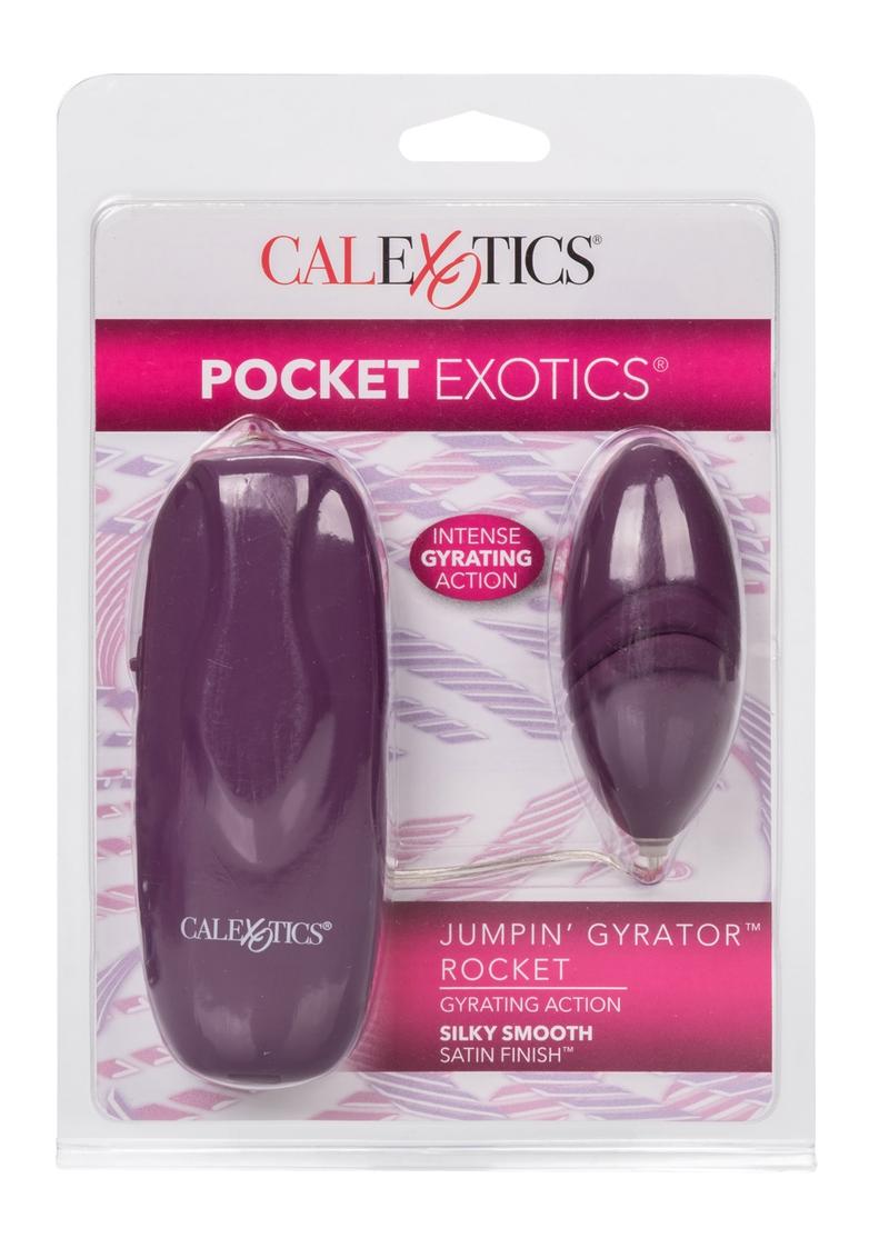 Pocket Exotics Jumpin' Gyrator Rocket Bullet Vibrator With Remote Control