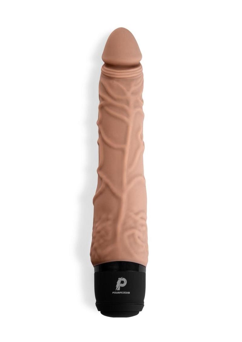 Power Cock Realistic Silicone Vibrator with Deep Vibration