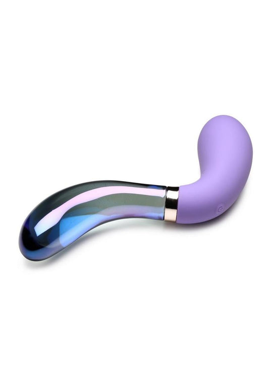 Prisms Vibe Glass 10X Pari Dual Ended Wavy Dildo
