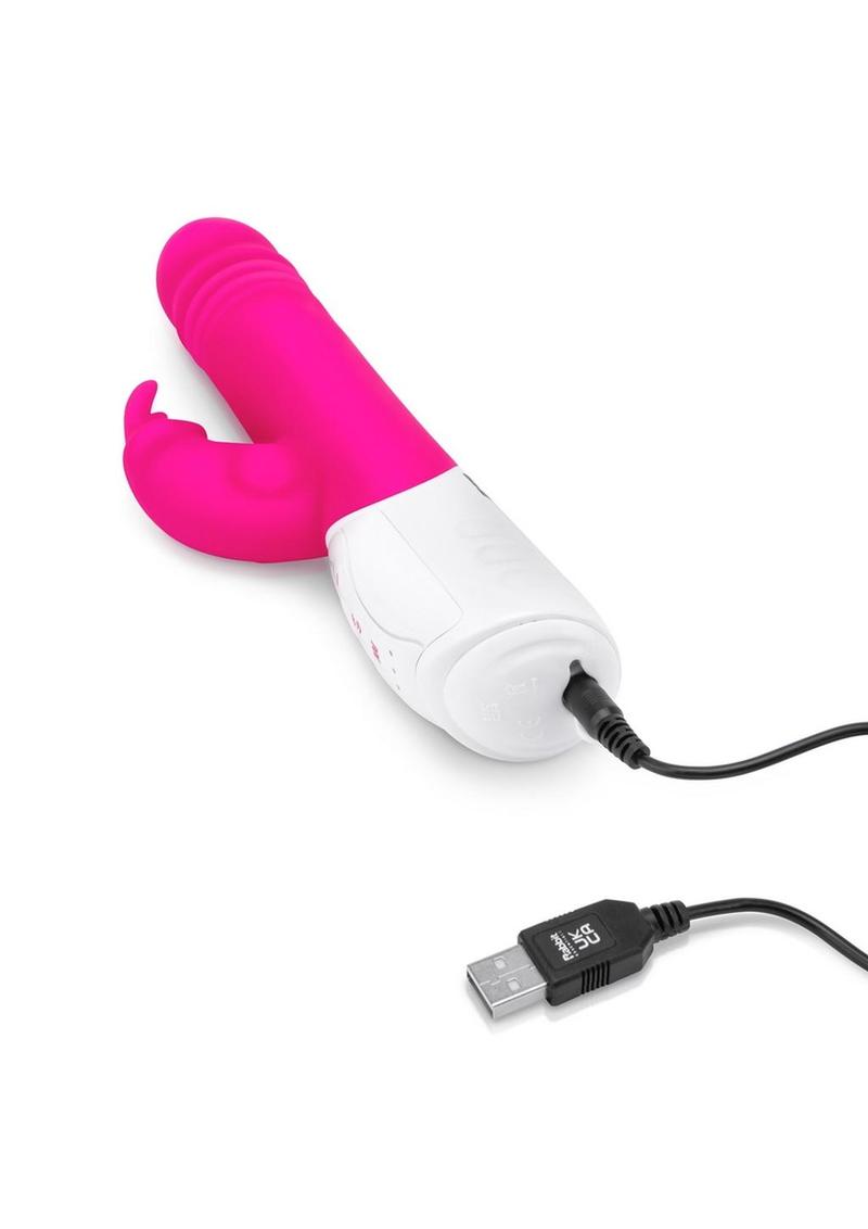 Essentials Recharge G-Spot Thrusting Rabbit Vibrator