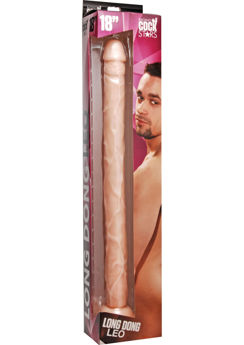 Raging Cockstars Long Dong Leo 18 Inch Dildo