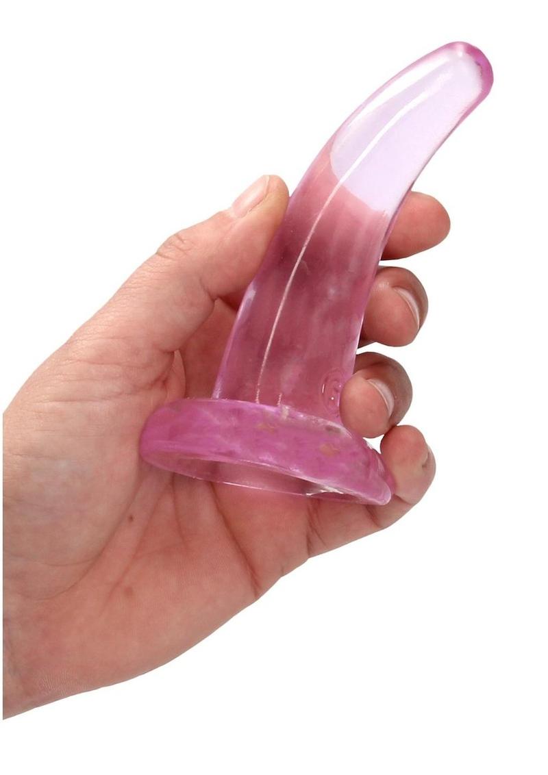 RealRock Crystal Clear Non Realistic Dildo