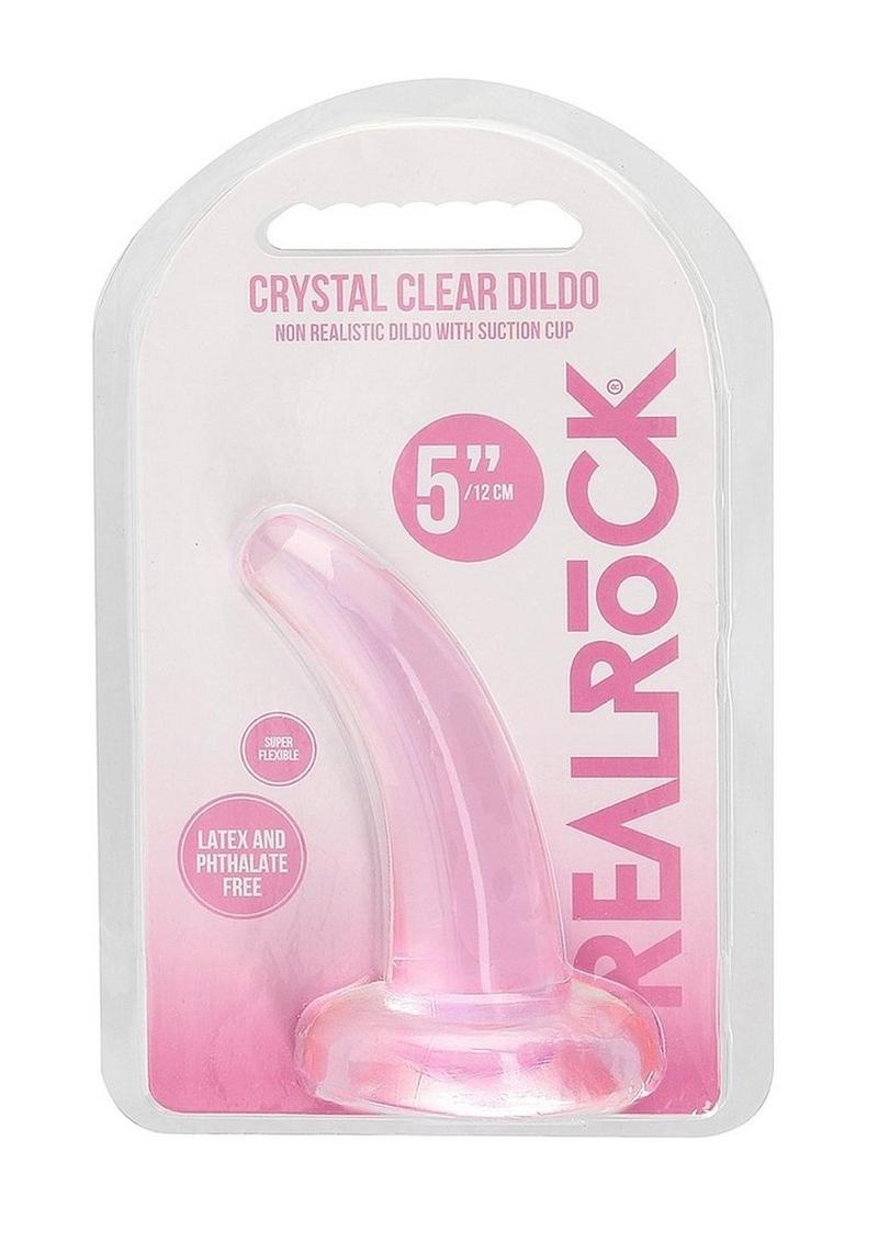 RealRock Crystal Clear Non Realistic Dildo