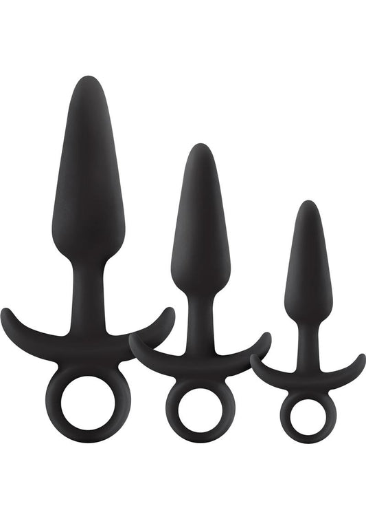 Renegade Men's Tool Kit Silicone Anal Plugs Set of 3