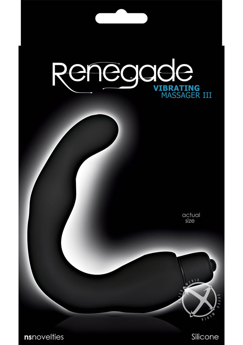 Renegade Silicone Vibrating Massager III For Targeted Pleasure