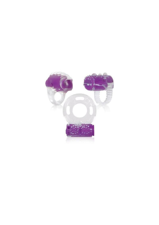 Evolved Ring True 3 Unique Pleasure Rings Set