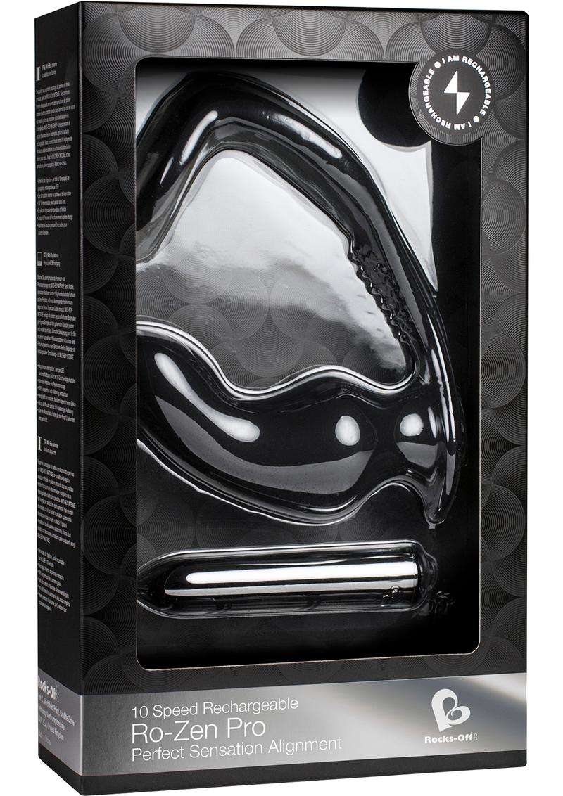 Ro Zen Pro Rechargeable Silicone Cock Ring Plug