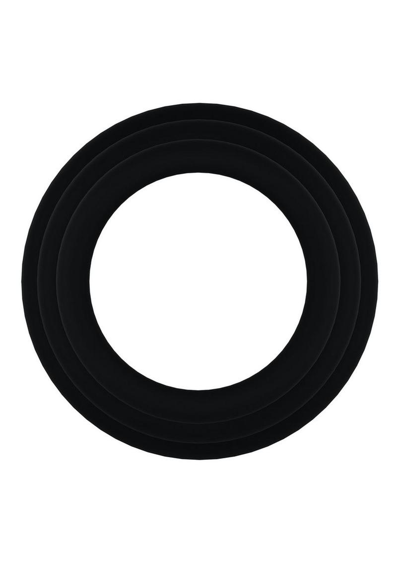 Doc Johnson Rock Solid Tri Pack Silicone Gasket