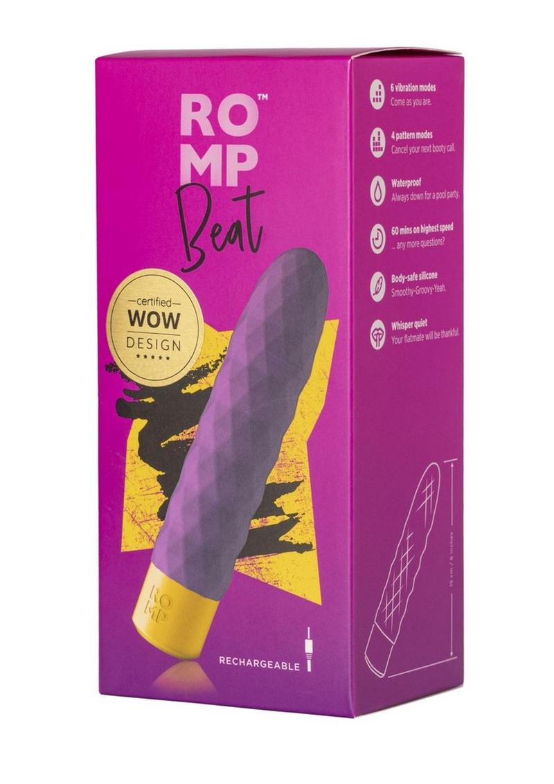 ROMP Beat Rechargeable Silicone Bullet Vibrator