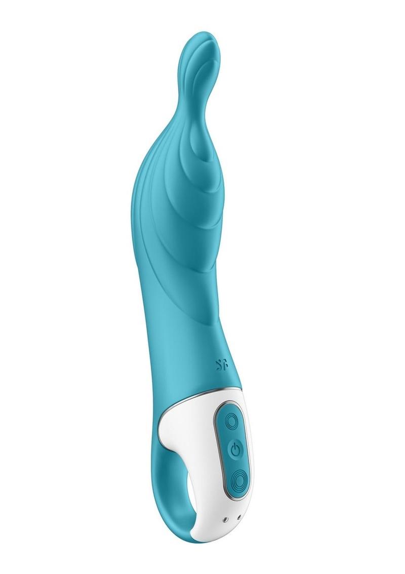 Satisfyer A-Mazing 2 Rechargeable Grey Silicone A-Spot Vibrator