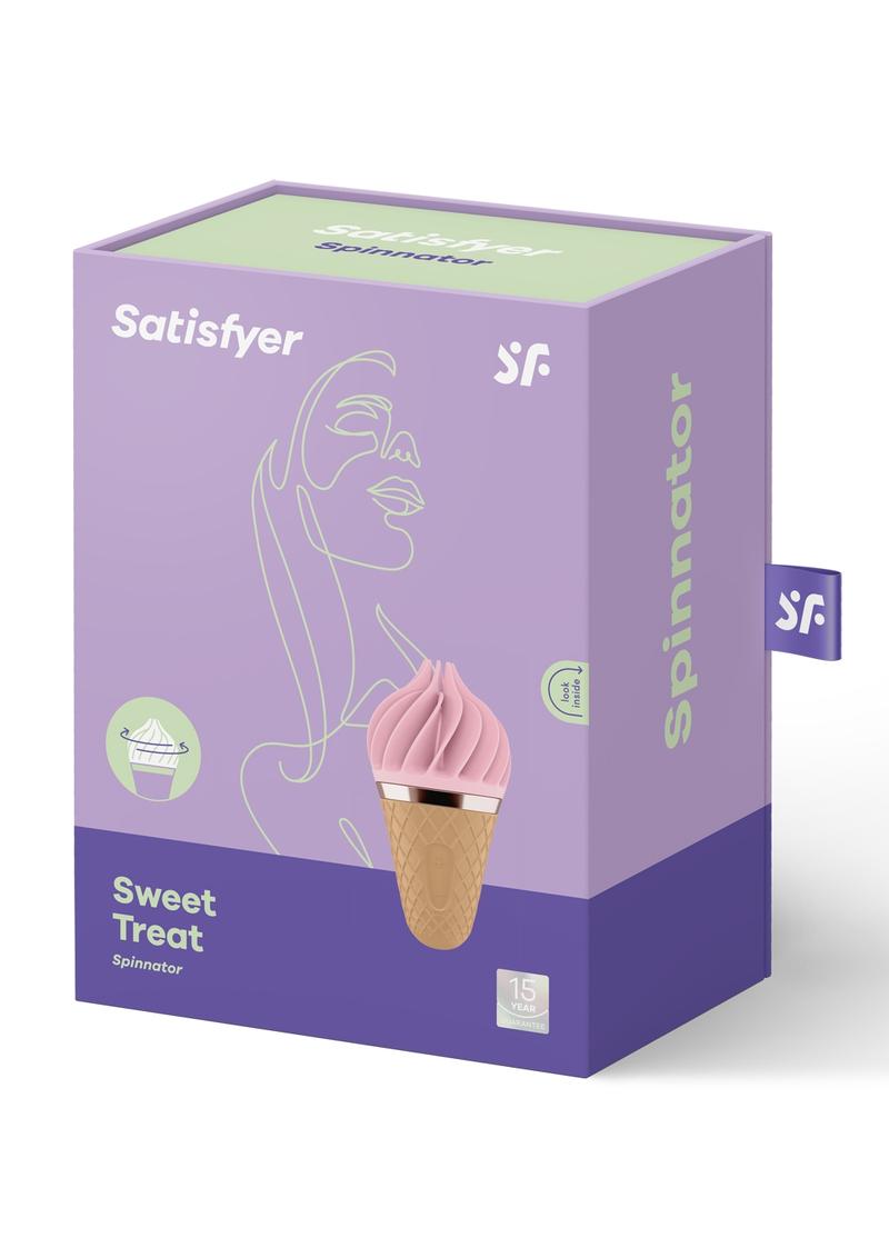 Satisfyer Sweet Treat Spinnator Clitoral Vibrator