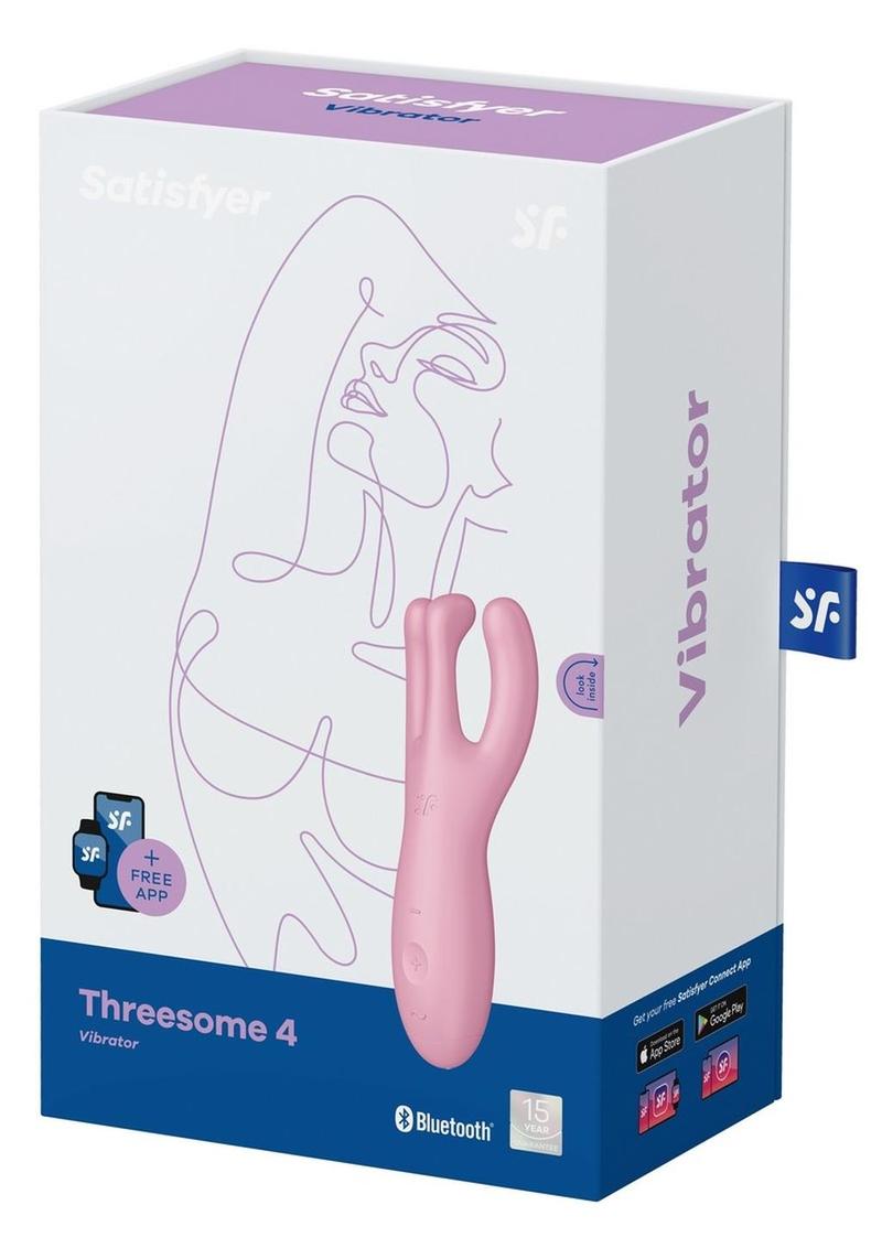 Satisfyer Threesome App-Controlled Triple-Motor Clitoral Vibrator