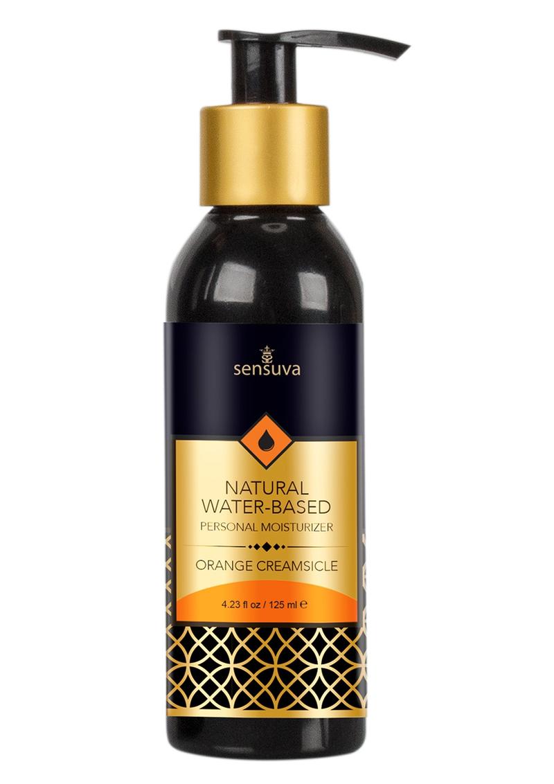 Sensuva Natural Orange Creamsicle Flavored Lubricant