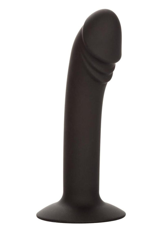 CalExotics Silicone Curved Anal Stud Smooth Flexible Anal Dildo