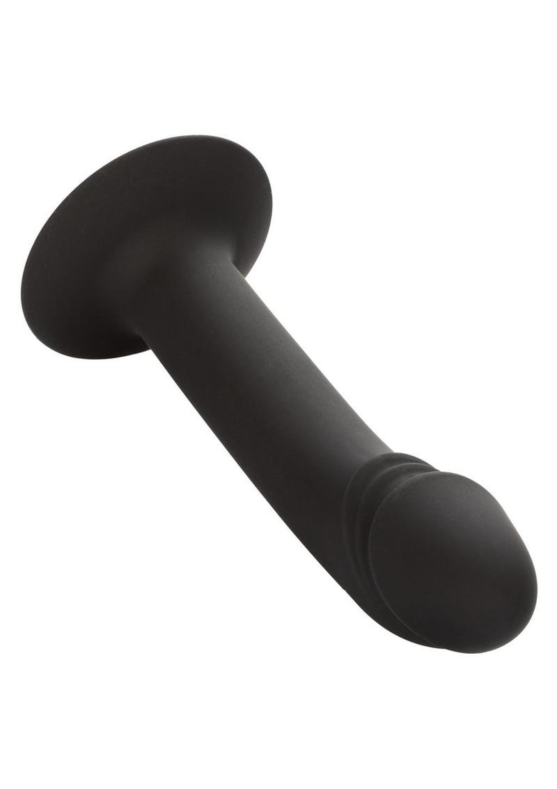 CalExotics Silicone Curved Anal Stud Smooth Flexible Anal Dildo