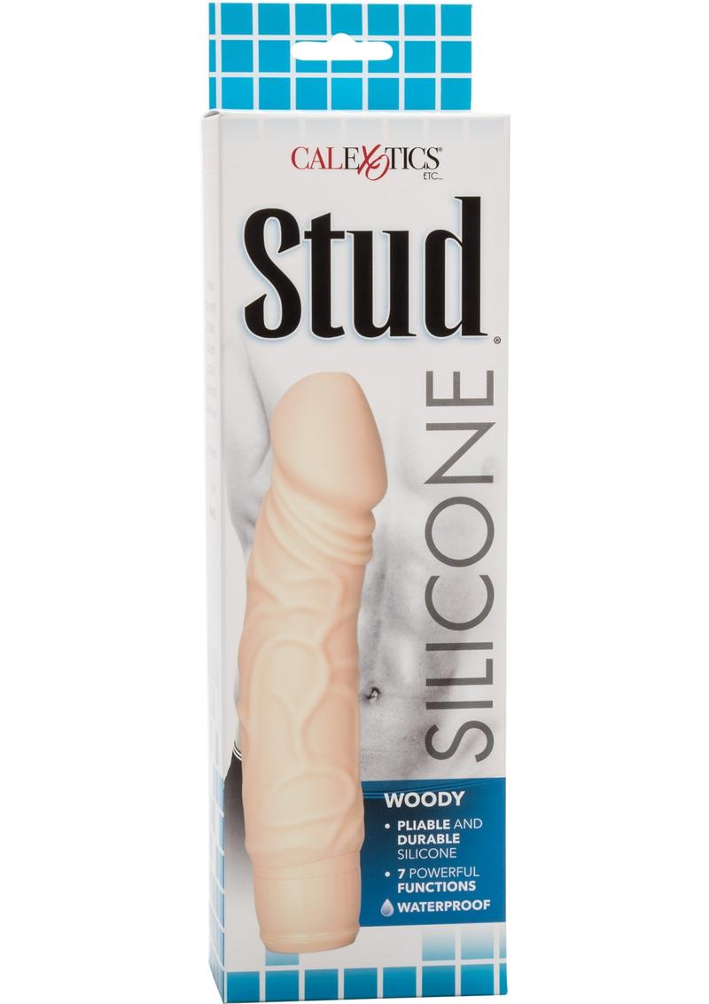 Stud Silicone Woody Vibrator 7 Powerful Functions Waterproof