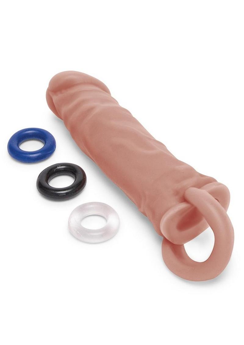 Size Up Silicone Realistic Penis Extender