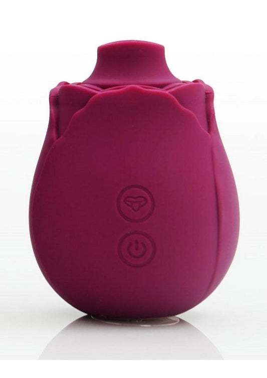 Skins Rose Buddies Flutterz Rechargeable Clitoral Vibrator