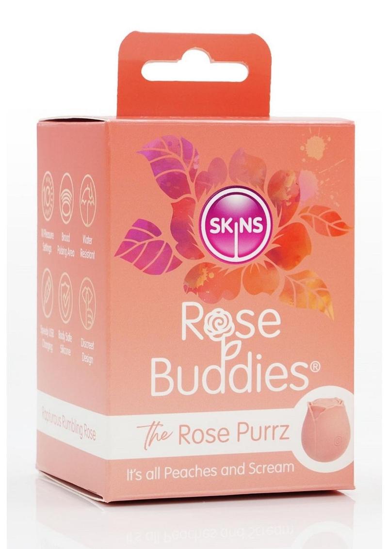 Skins Rose Buddies Rose Purrz Rechargeable Clitoral Vibrator