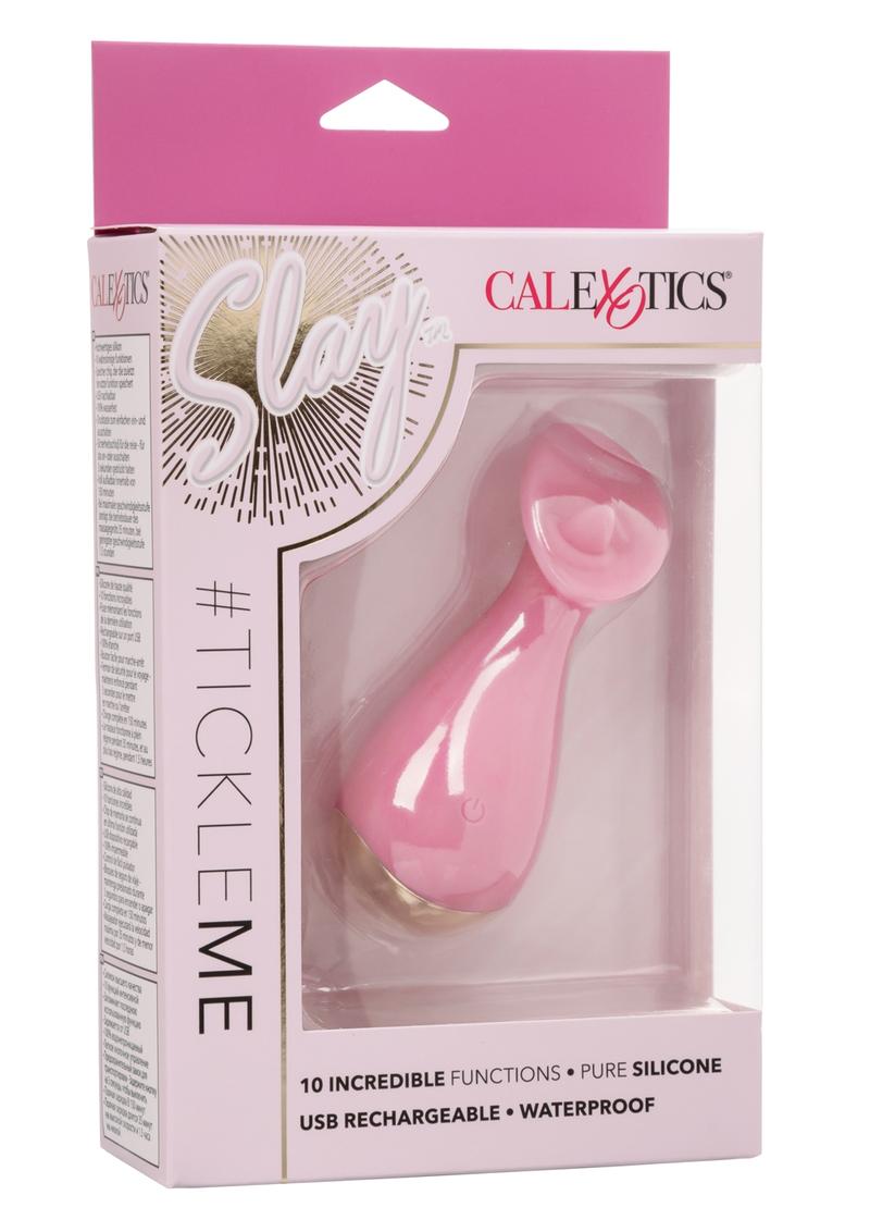 CalExotics Slay TickleMe Rechargeable Silicone Petite Vibrator