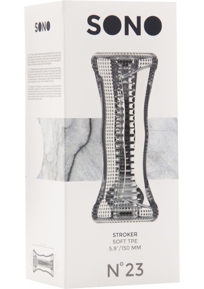 Sono No. 23 Stroker Masturbator Soft TPE Ribbed Pleasure