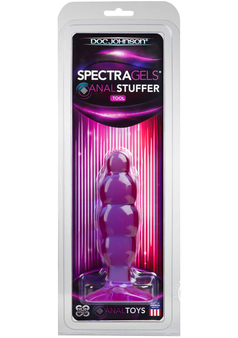 Spectra Gels  Anal Stuffer Tool Purple by Doc Johnson