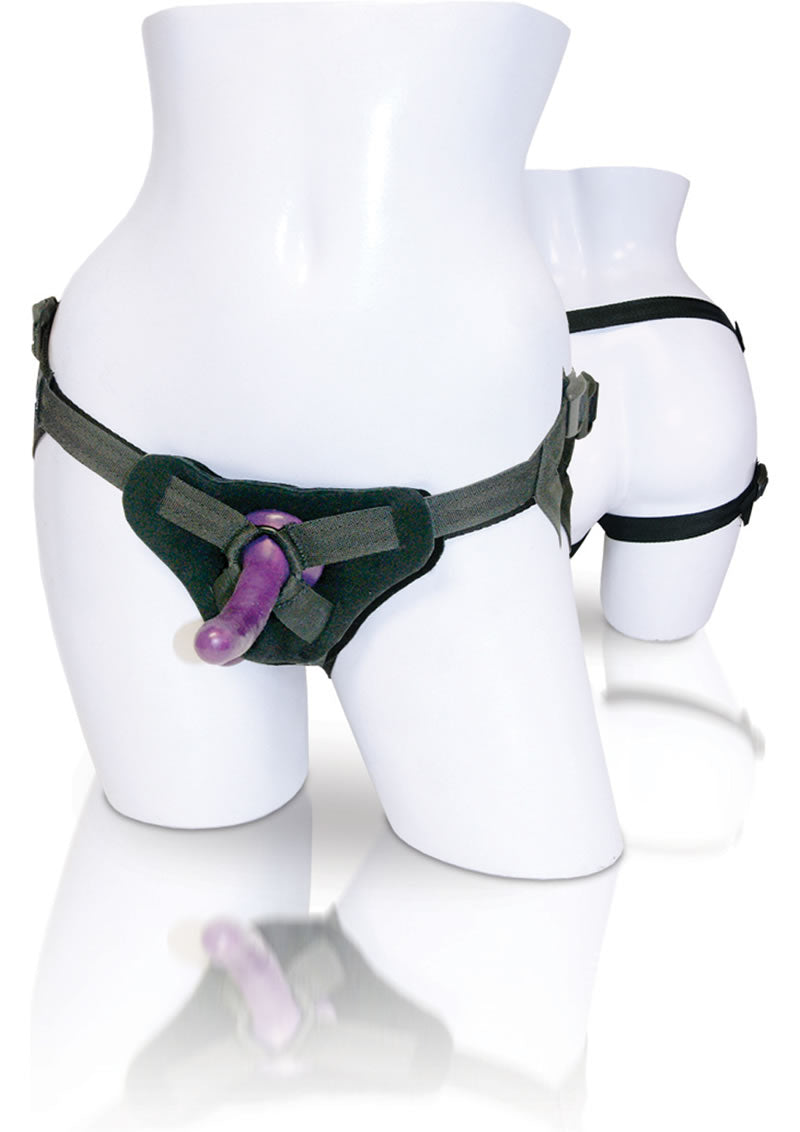 SportSheets New Comer's Strap-On Harness Kit with Slim Dildo
