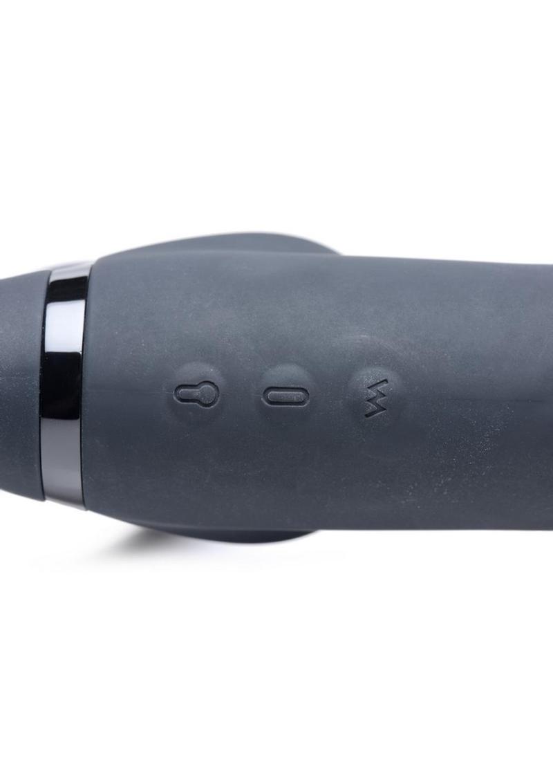 Strap U Ergo-Fit Twist Inflatable and Vibrating Strapless Strap-On