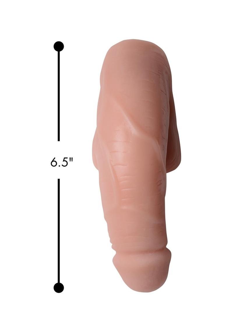 Strap U Large Bulge Soft Packer Dildo