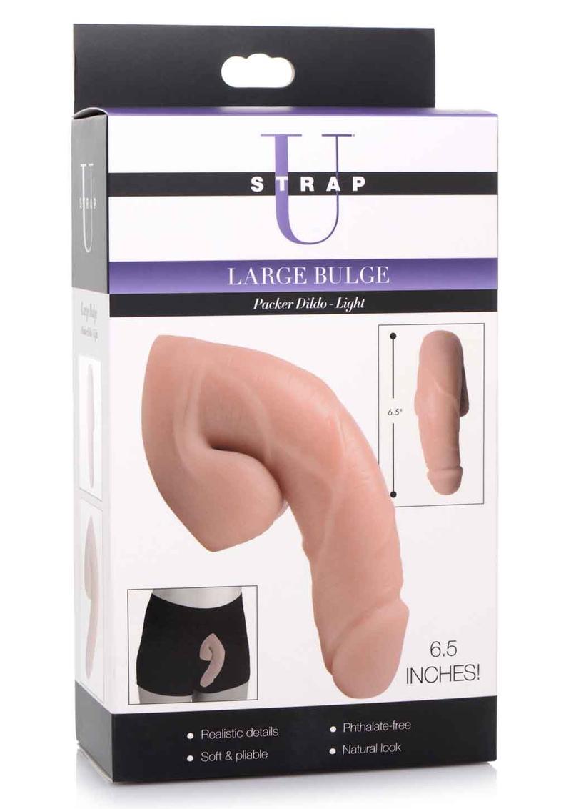 Strap U Large Bulge Soft Packer Dildo