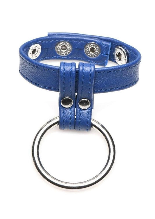 Strict Leather Premium Leather and Steel Cock and Ball Ring