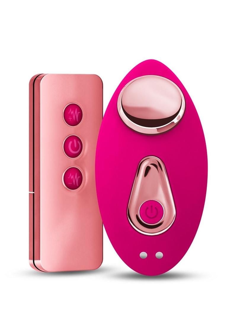Sugar Pop Chantilly Rechargeable Silicone Panty Vibe with Remote Control