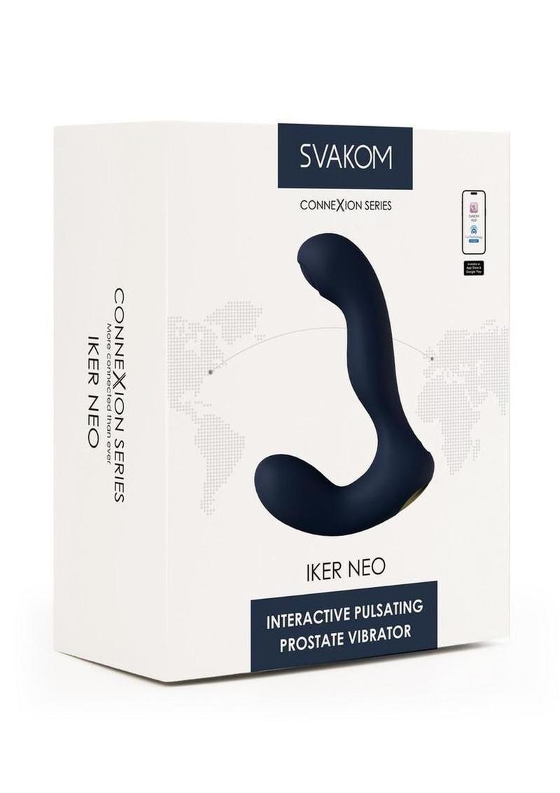 Svakom Iker Neo Rechargeable Silicone Prostate Vibrator