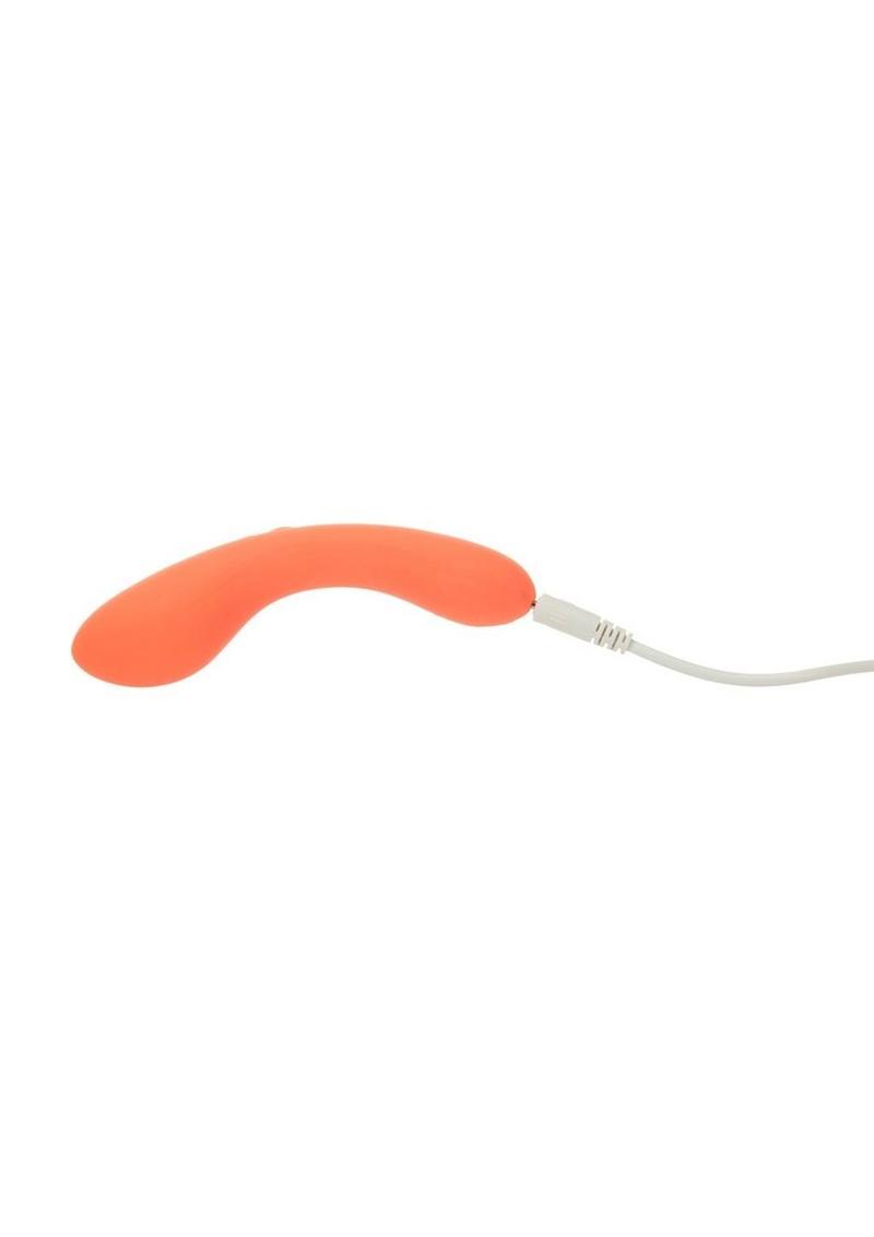 Swan Mini Swan Wand Rechargeable Silicone Glow in the Dark Massager