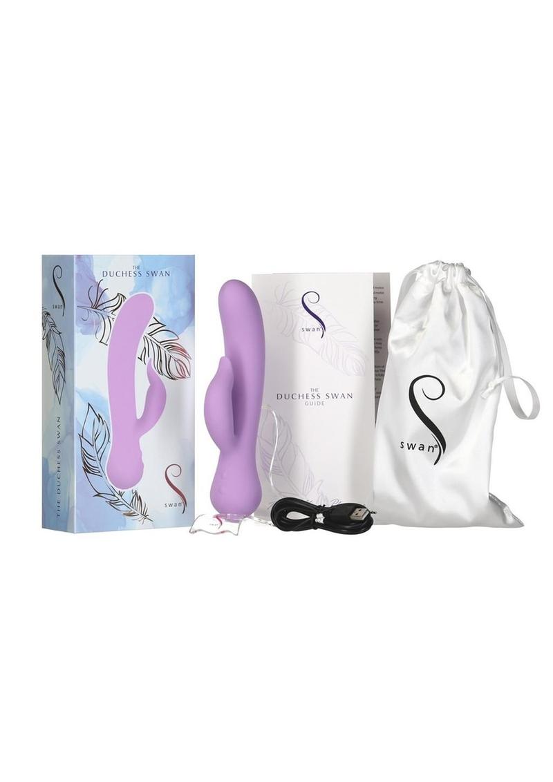 The Duchess Swan Special Edition Rechargeable Silicone Vibrator
