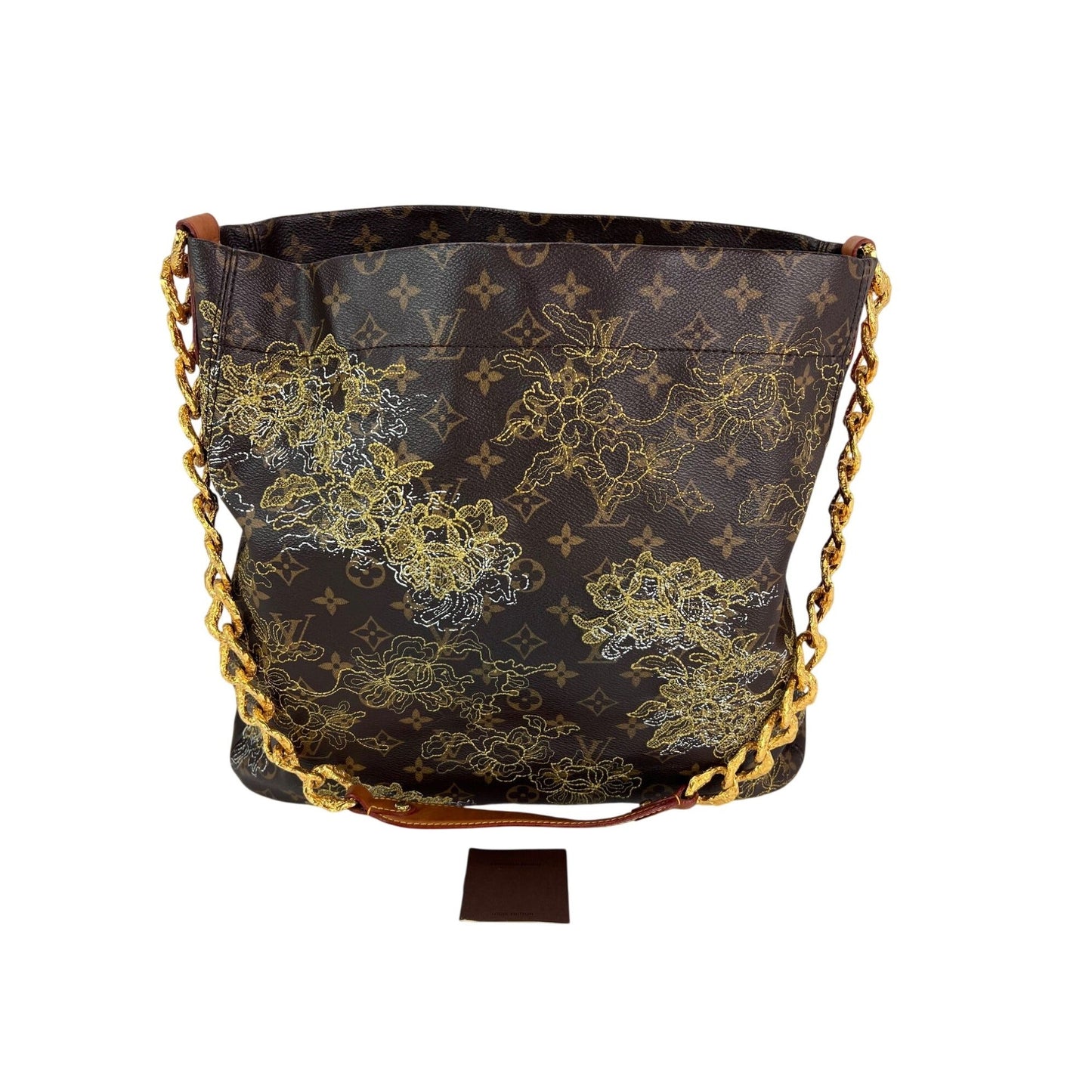 Louis Vuitton Dentelle Fersen Gold Monogram Tote Bag Édition Limitée