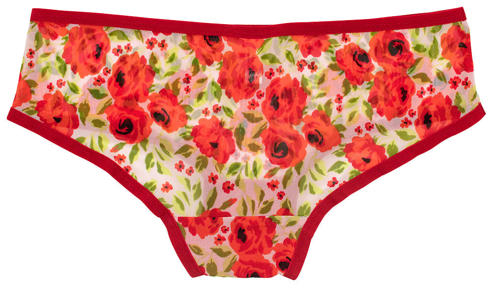 Cozy & Flirty Winter Floral Hipster – XS–3X