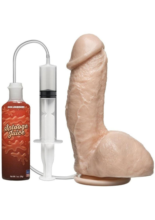 The Amazing Squirting Dildo 6" - Vanilla
