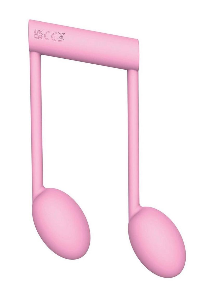 The Beat Remote Note Rechargeable Silicone Vibe