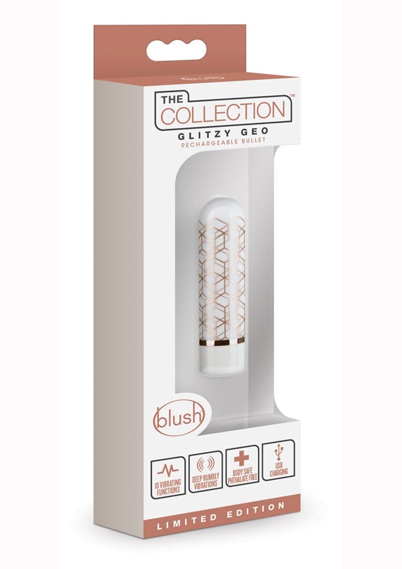 The Collection Glitzy Geo Rechargeable Bullet Vibrator