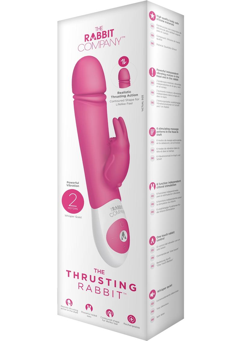 Rechargeable The Thrusting Rabbit Vibrator With Clitoral Stimulation